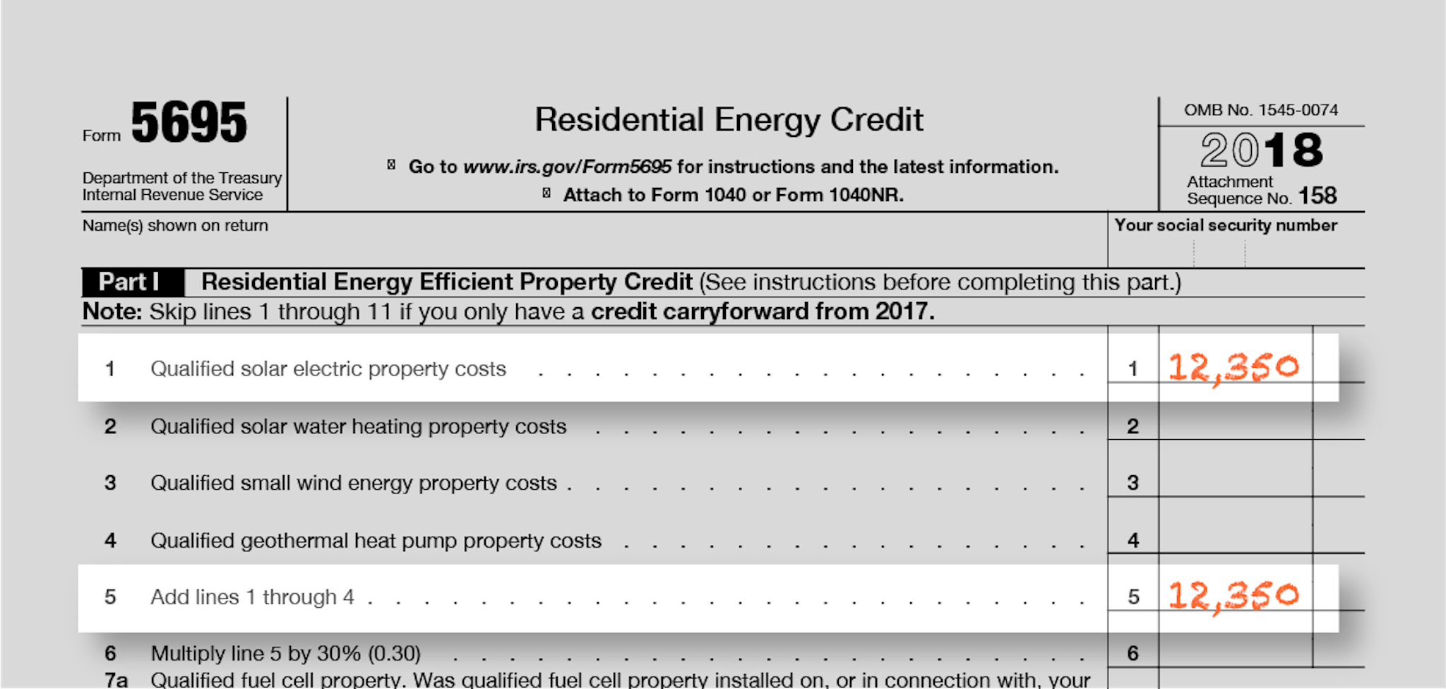 How to File IRS Form 5695 To Claim Your Renewable Energy Credits