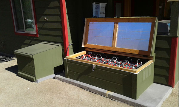 home solar battery bank