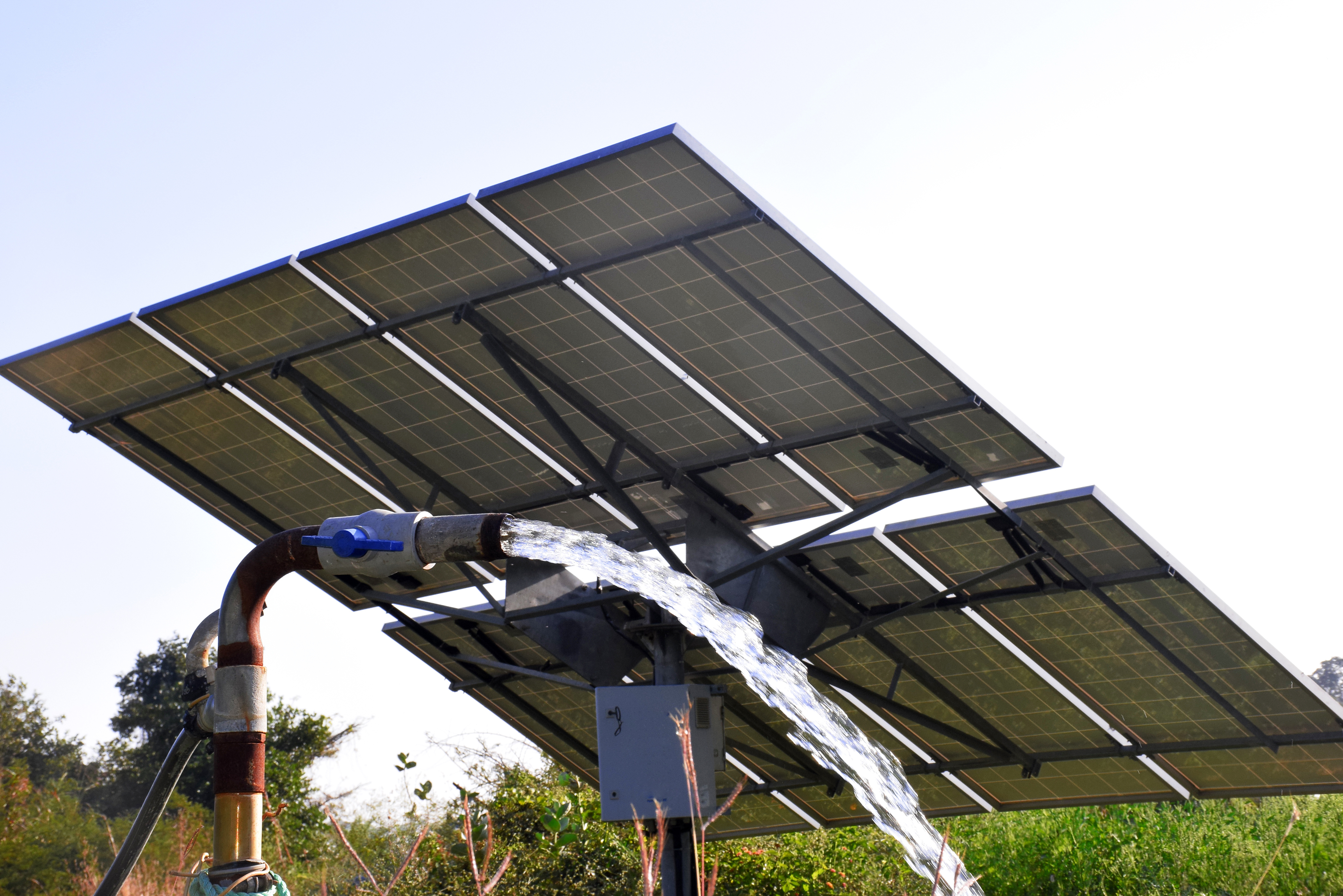 Solar Power Irrigation System On A Farm | Unbound Solar®