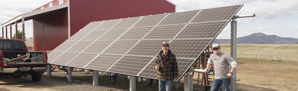 Fixed ground mounts are the best racking option for those who need easy access to their PV array.