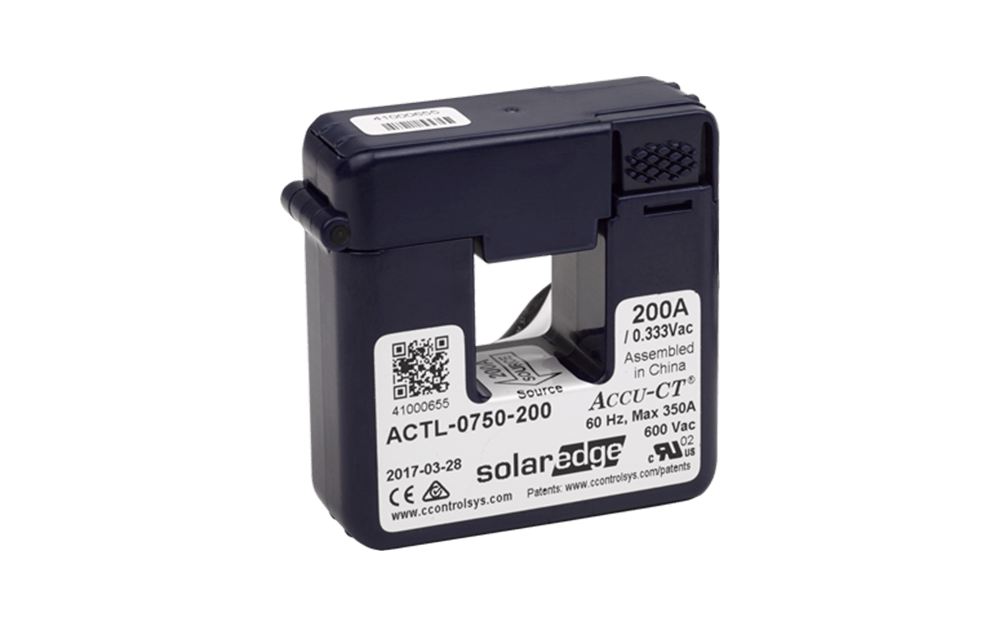 SolarEdge Single 200A Current Transformer (CT) - SE-ACT0750-200NA-1